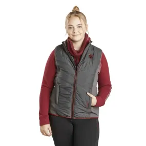 Firefoot Gilet Ladies Grey/Merlot