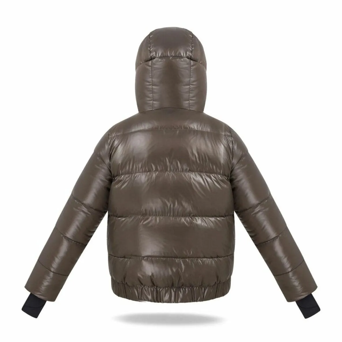 Fluff Kids High Chin Guard Jacket - Marron Glace