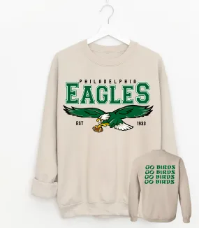 Go Birds Sweatshirt/ Gildan or Bella