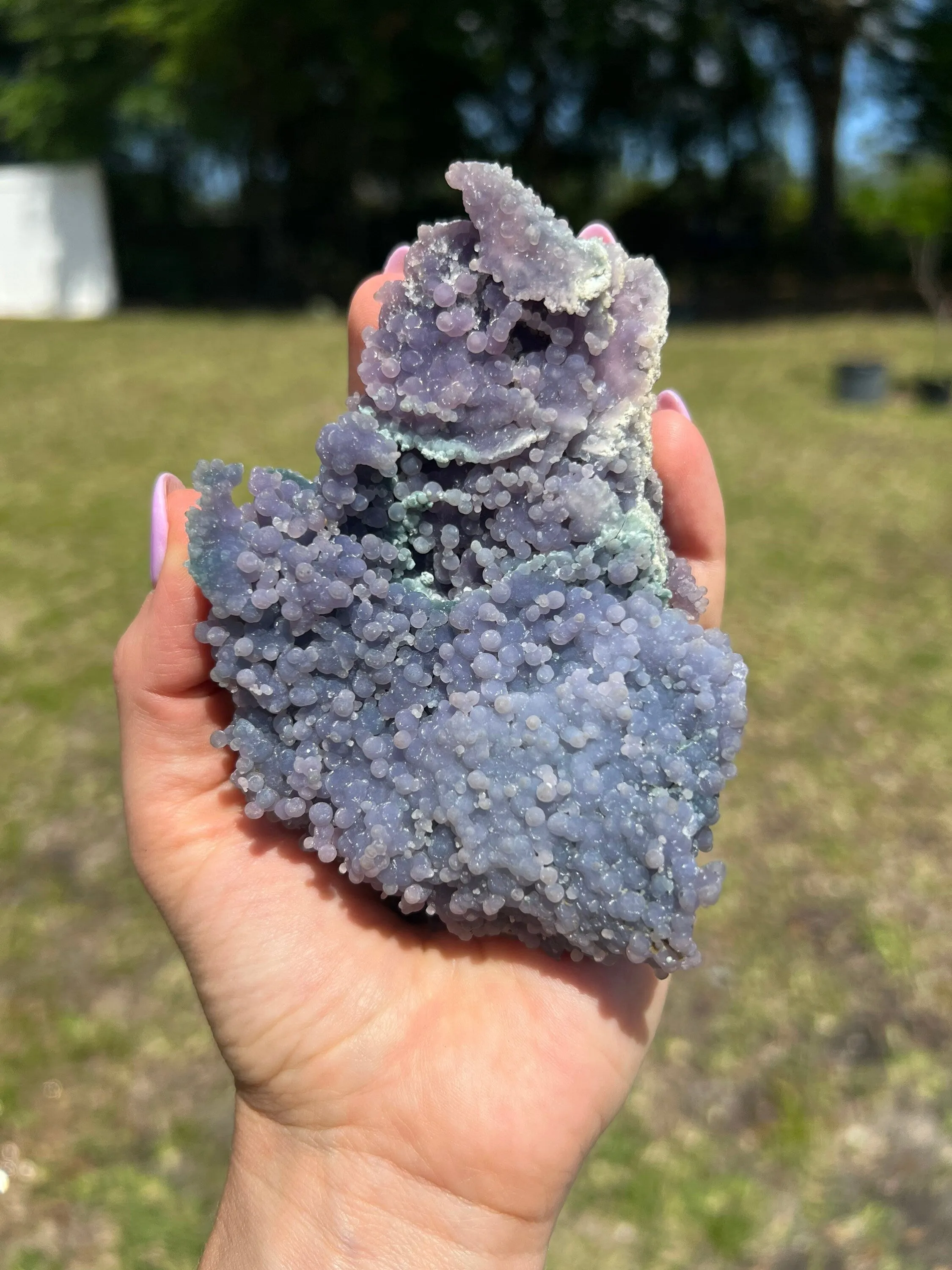 Grape agate 246grams