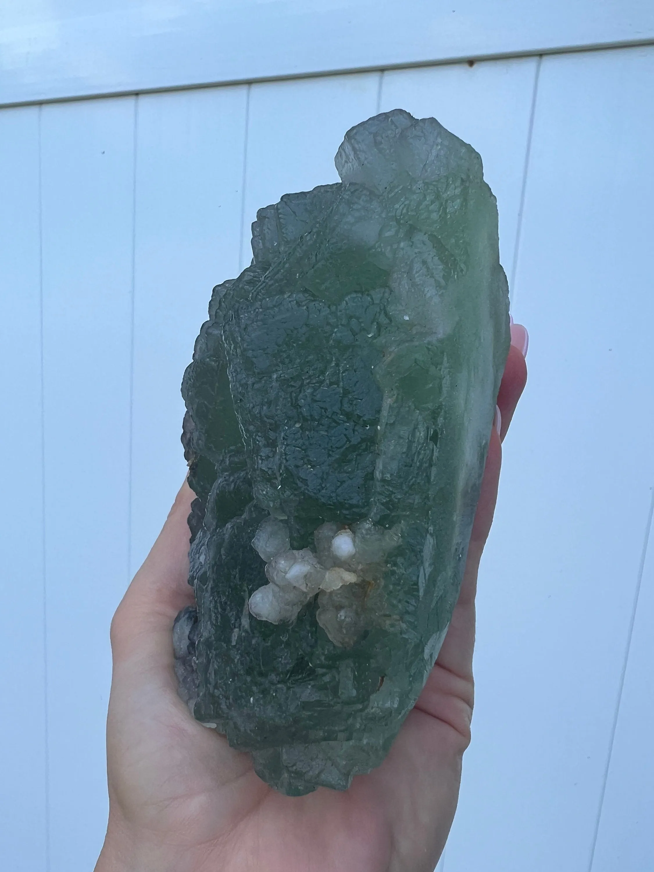 Green cube fluorite 2pounds 12oz