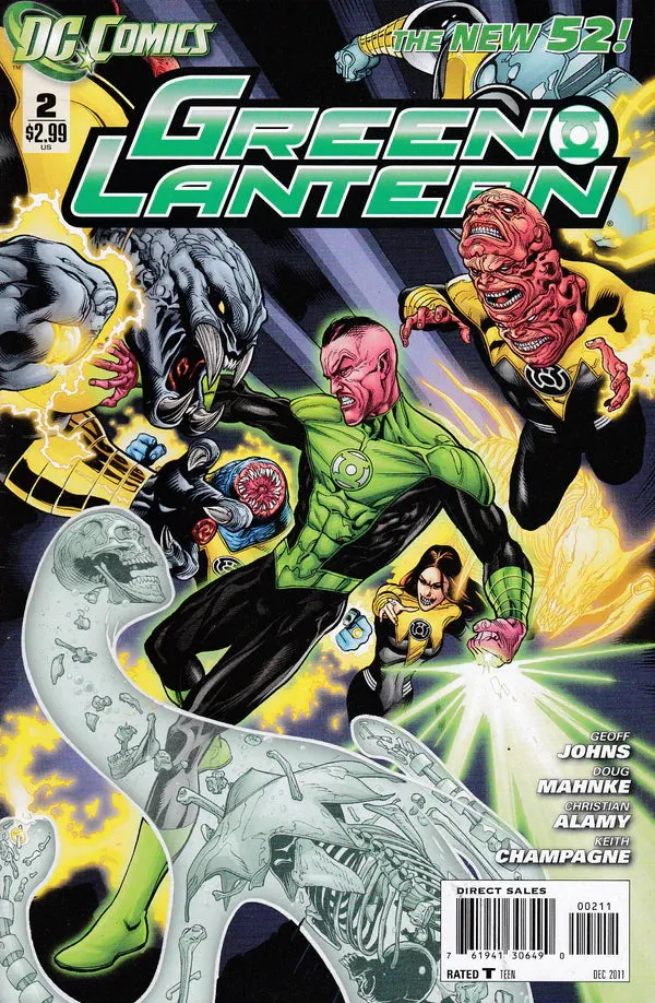 GREEN LANTERN NEW 52 #2 NM