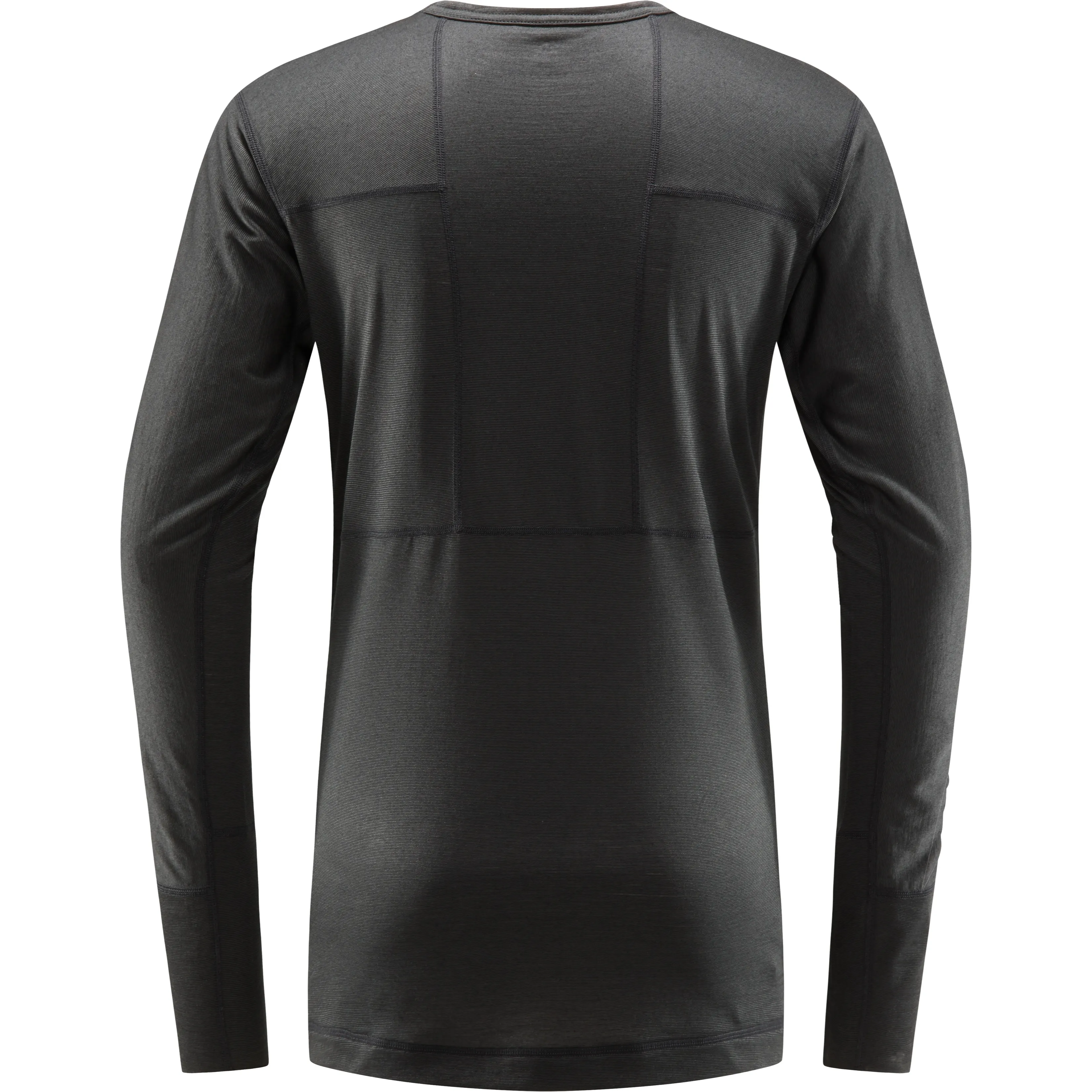 Haglöfs Natural Blend Tech Crew Neck Men True Black | Buy Haglöfs Natural Blend Tech Crew Neck Men True Black here | Outnorth