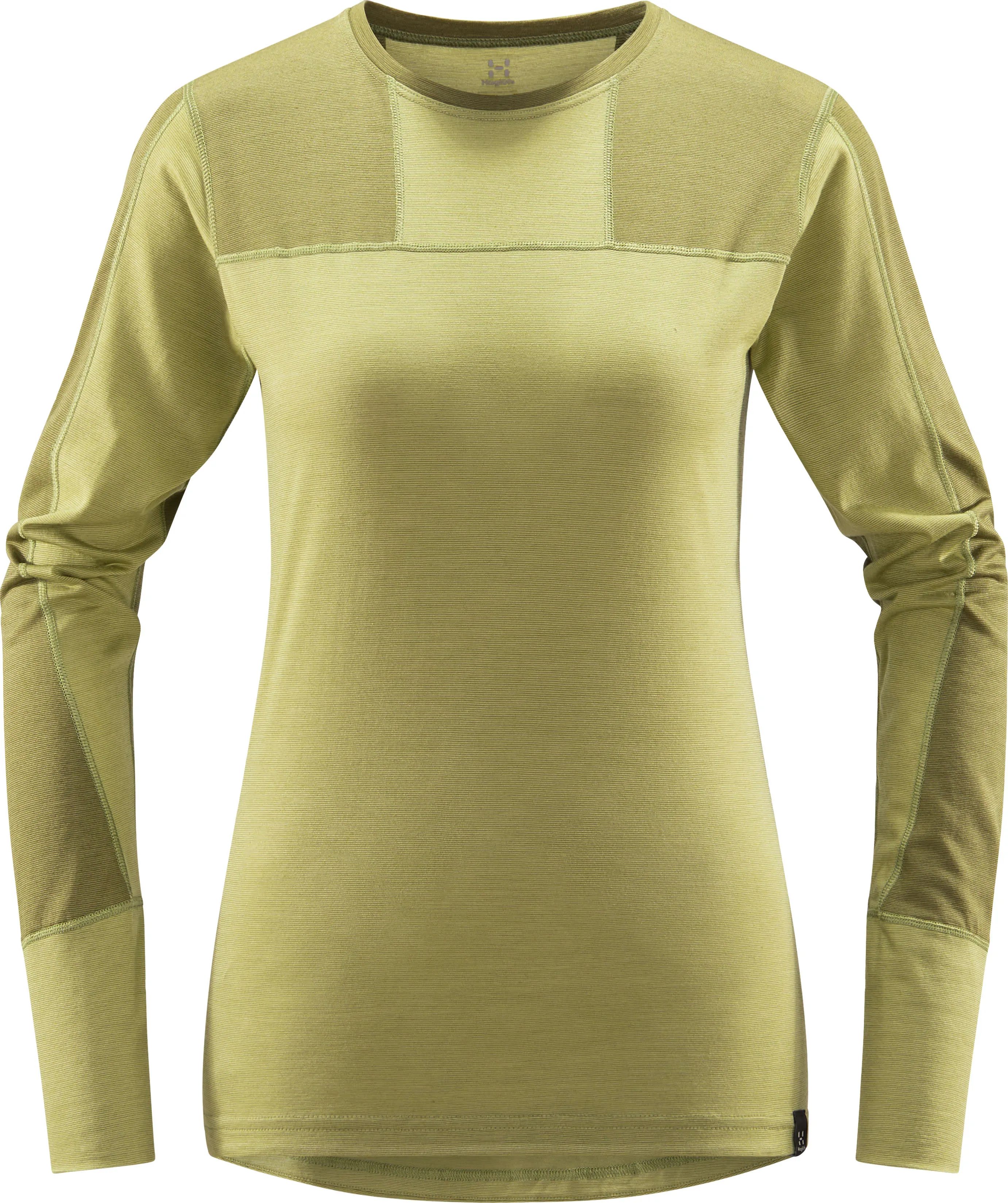 Haglöfs Natural Blend Tech Crew Neck Women Olive Green/Thyme Green | Buy Haglöfs Natural Blend Tech Crew Neck Women Olive Green/Thyme Green here | Outnorth