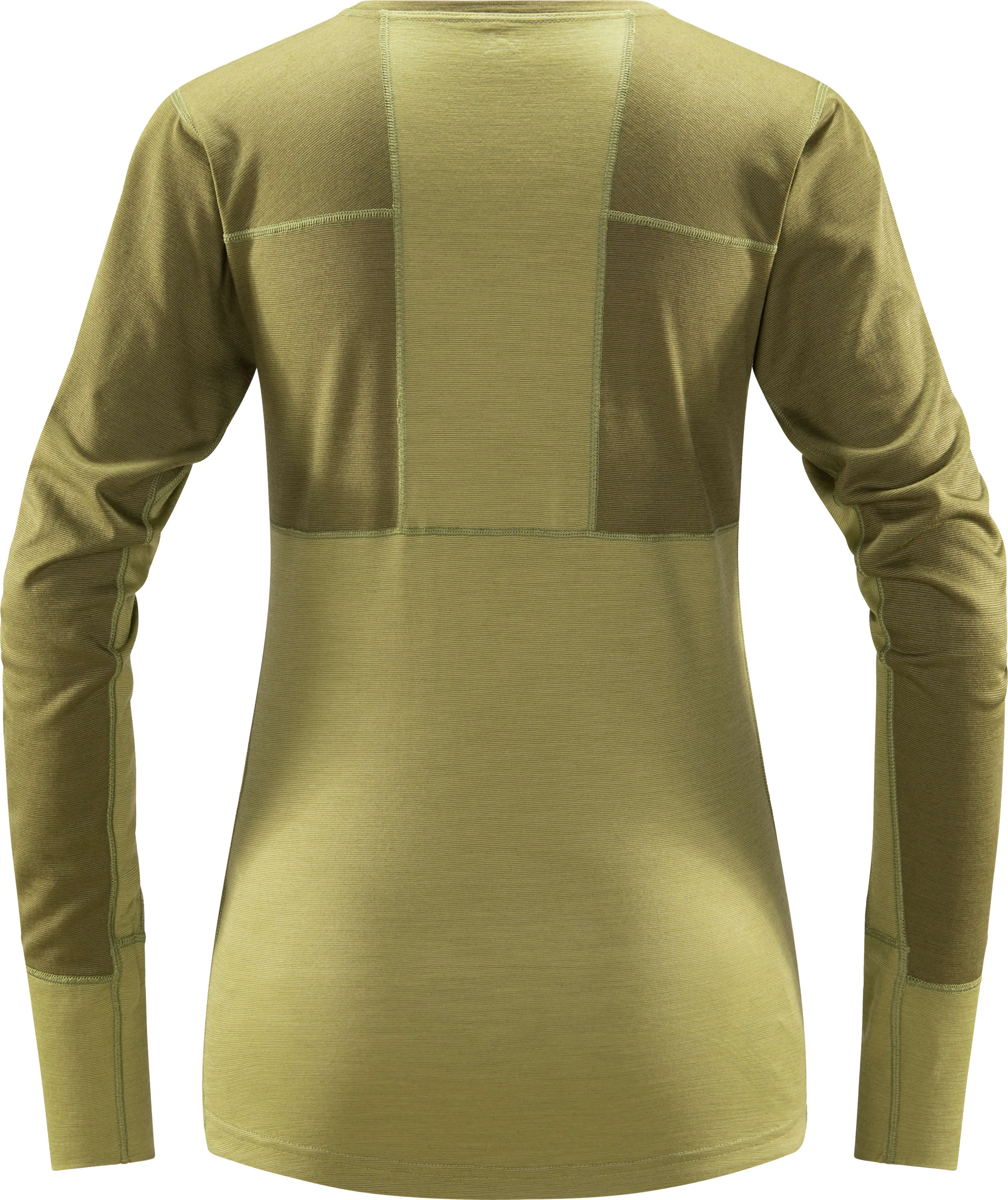 Haglöfs Natural Blend Tech Crew Neck Women Olive Green/Thyme Green | Buy Haglöfs Natural Blend Tech Crew Neck Women Olive Green/Thyme Green here | Outnorth