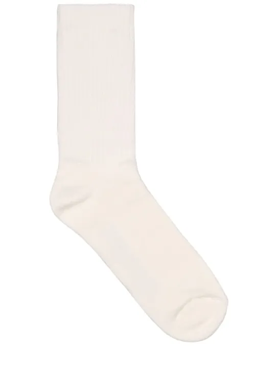 Heron Preston   HPNY cotton blend long socks 