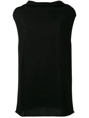 Hooded Sleeveless Jumper