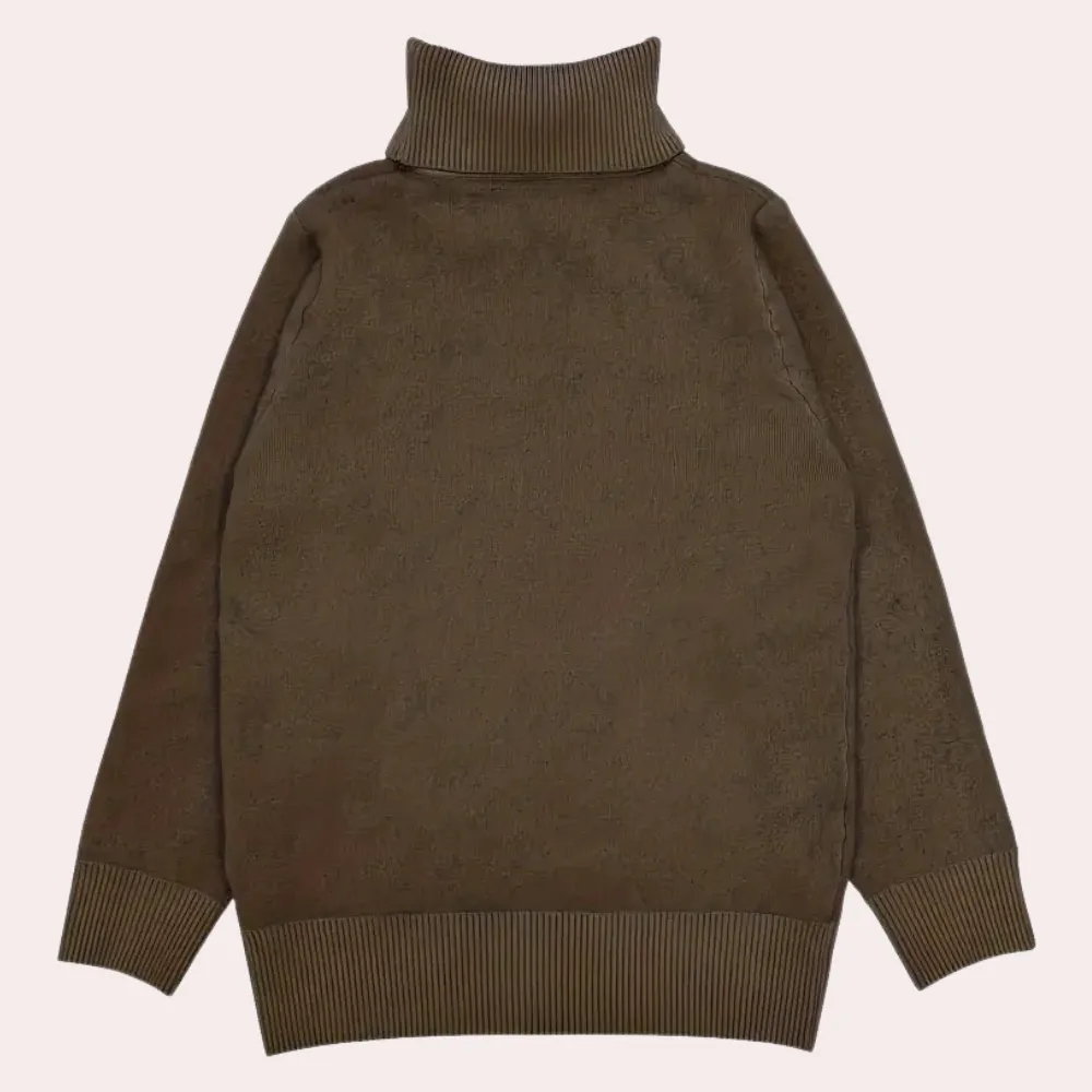 Ivyshape | Casual Turtleneck Sweater for Women