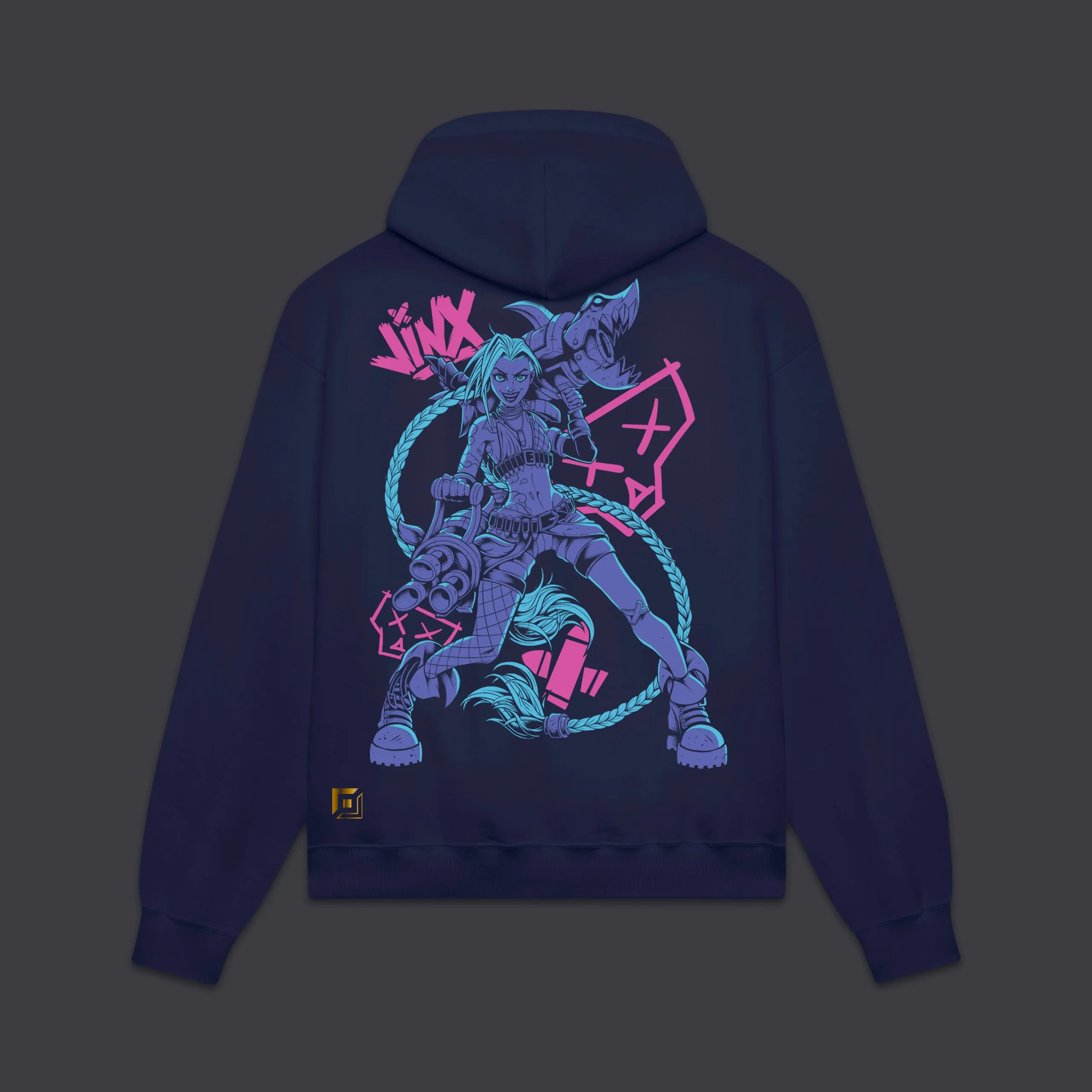 Jinx Hoodie Deep Blue