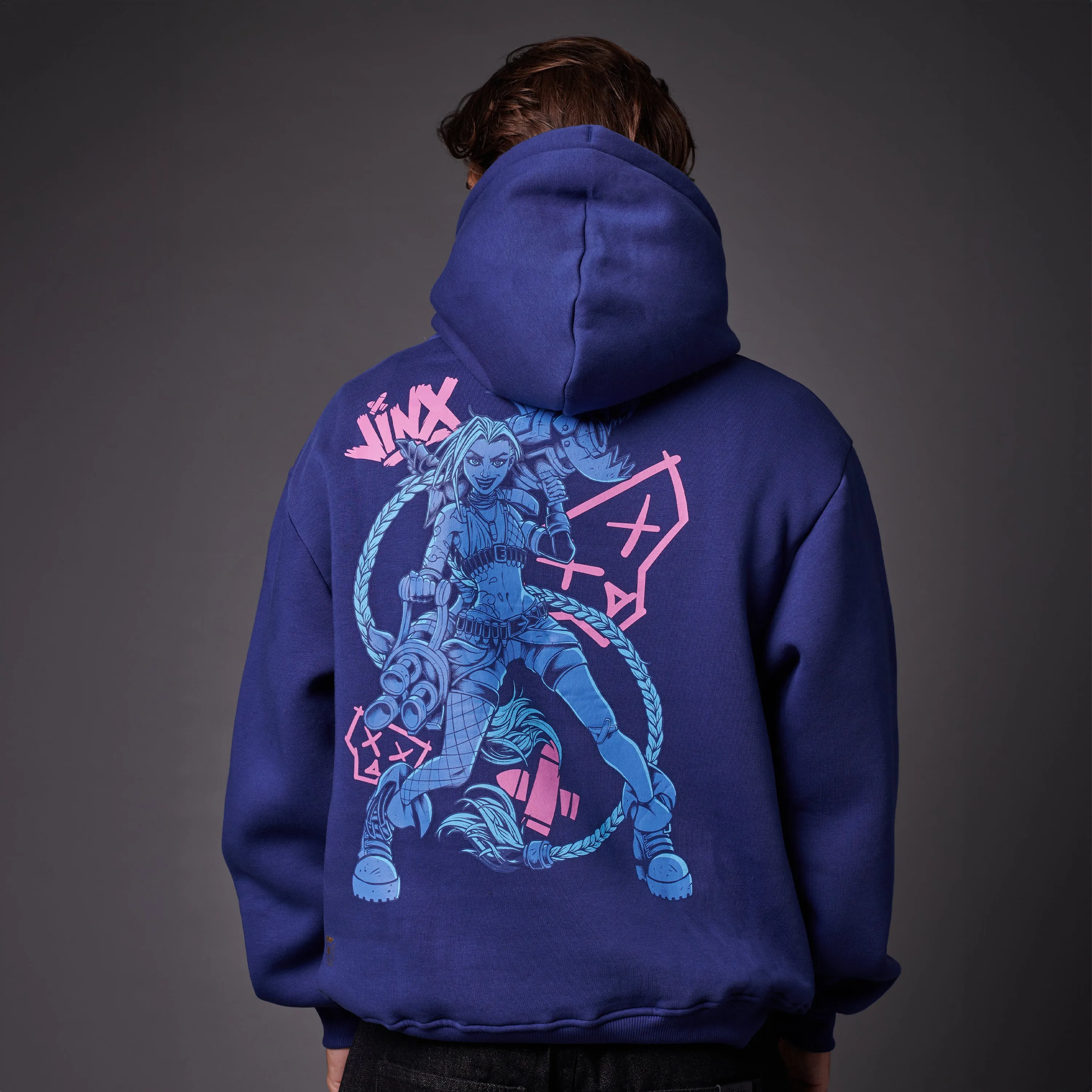 Jinx Hoodie Deep Blue