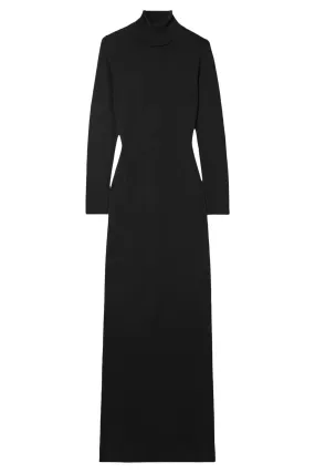 Jo Merino Wool and Cashmere-blend Turtleneck Maxi Dress