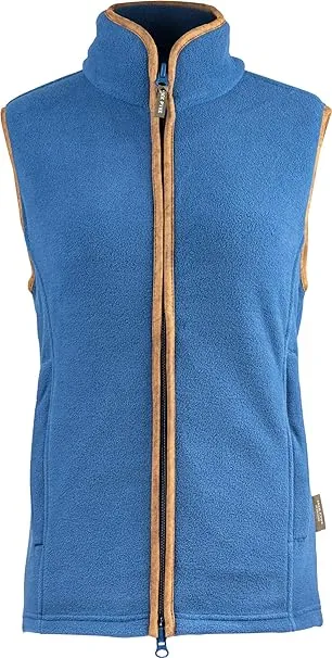 JP Ladies Countryman Fleece Gilet Denim