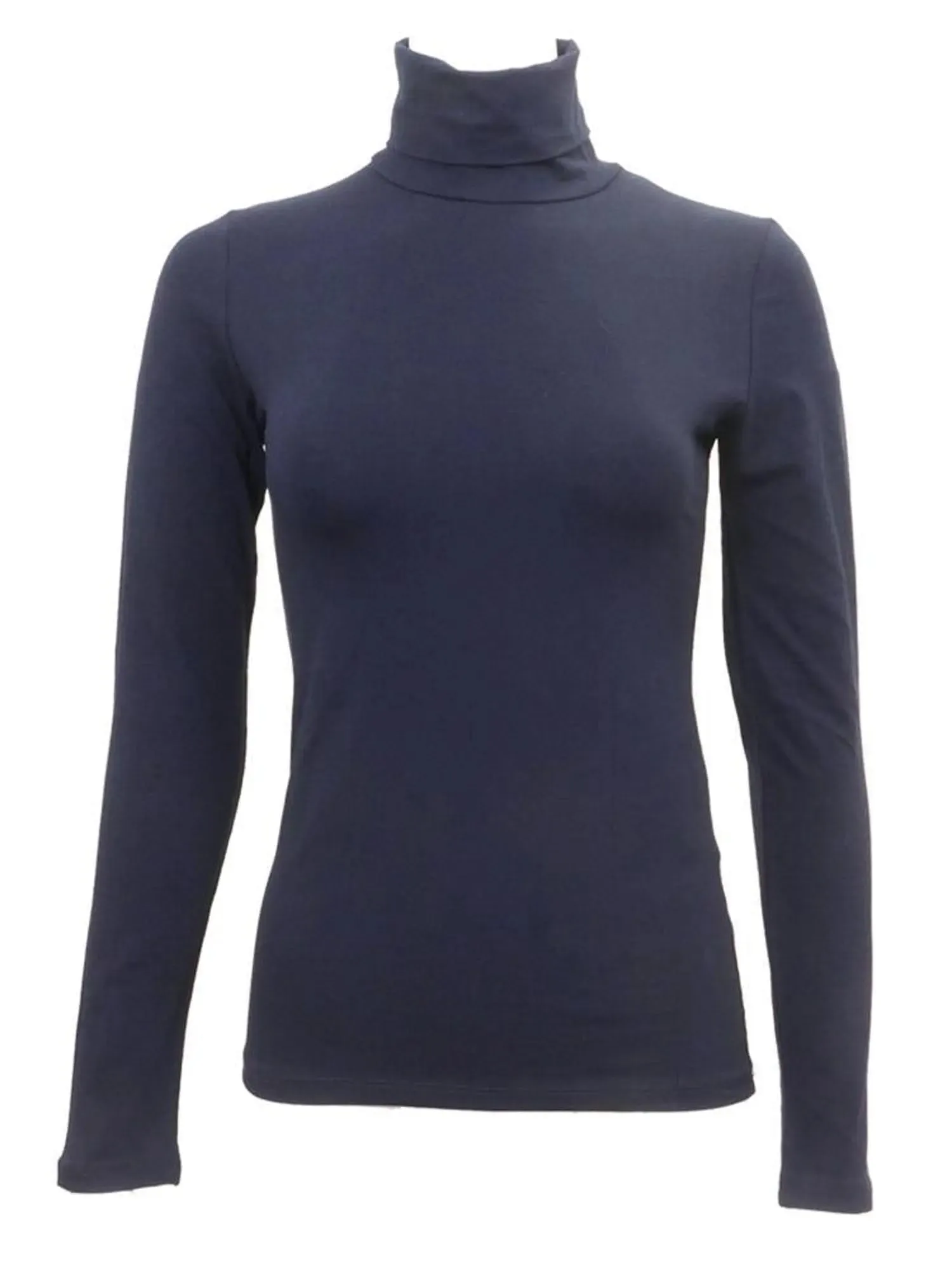 Kikiriki Long Sleeve Cotton Turtleneck Shell 12714