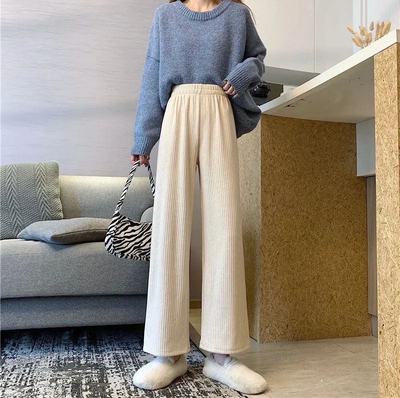 Korean Style Casual Wide Pants