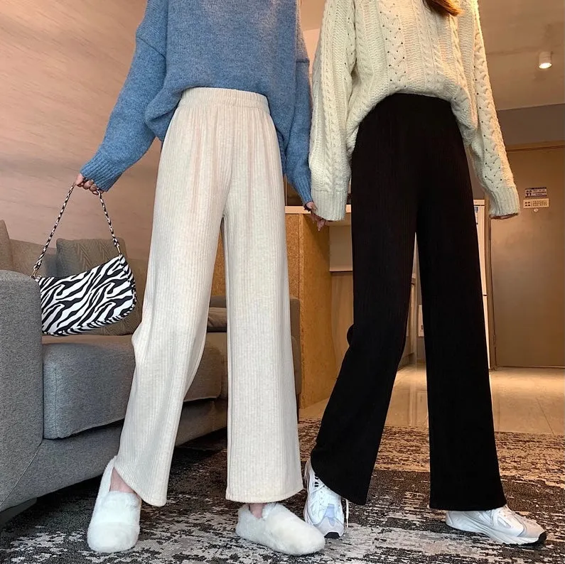 Korean Style Casual Wide Pants