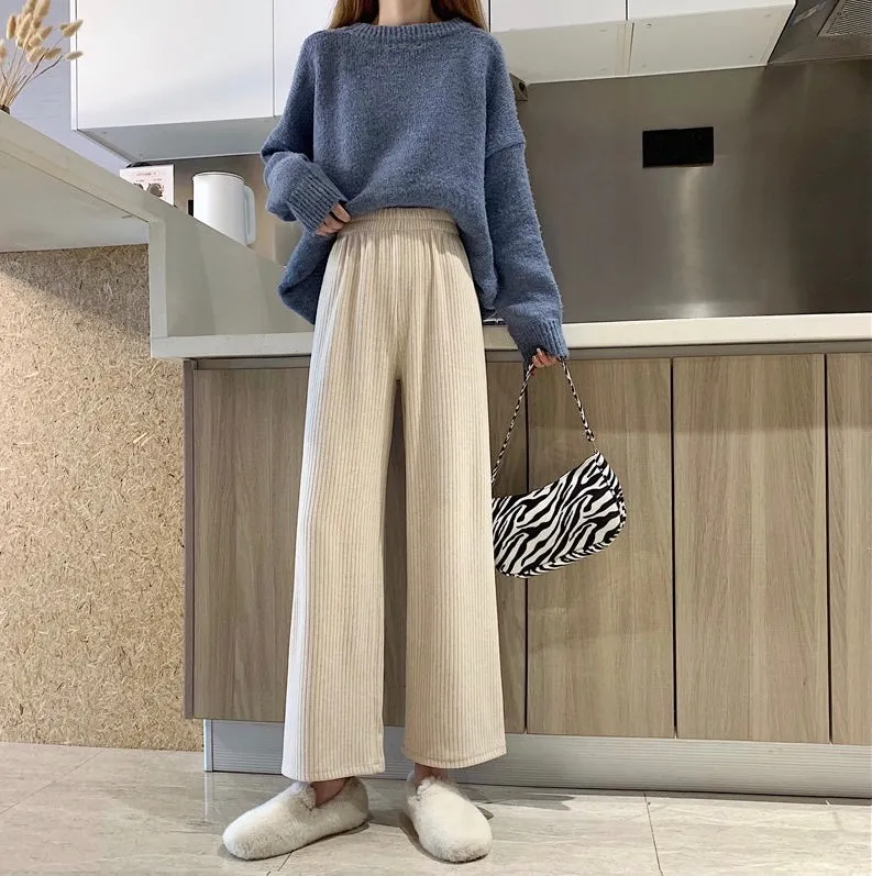 Korean Style Casual Wide Pants