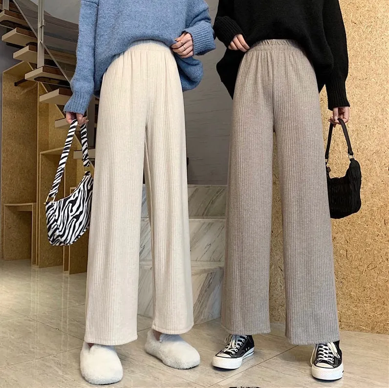 Korean Style Casual Wide Pants