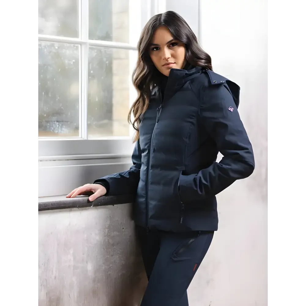 Lemieux Brooke Waterproof Hybrid Jacket Navy