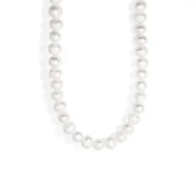 LONG PEARL STRAND NECKLACE