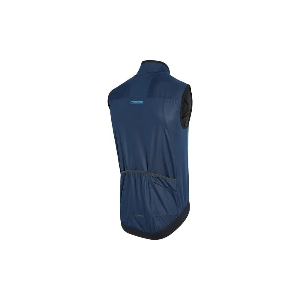 Madison RoadRace Windtech Men's Cycling Gilet - XS - Ink Navy