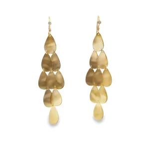 Marika Teardrop Scale Drop Earrings