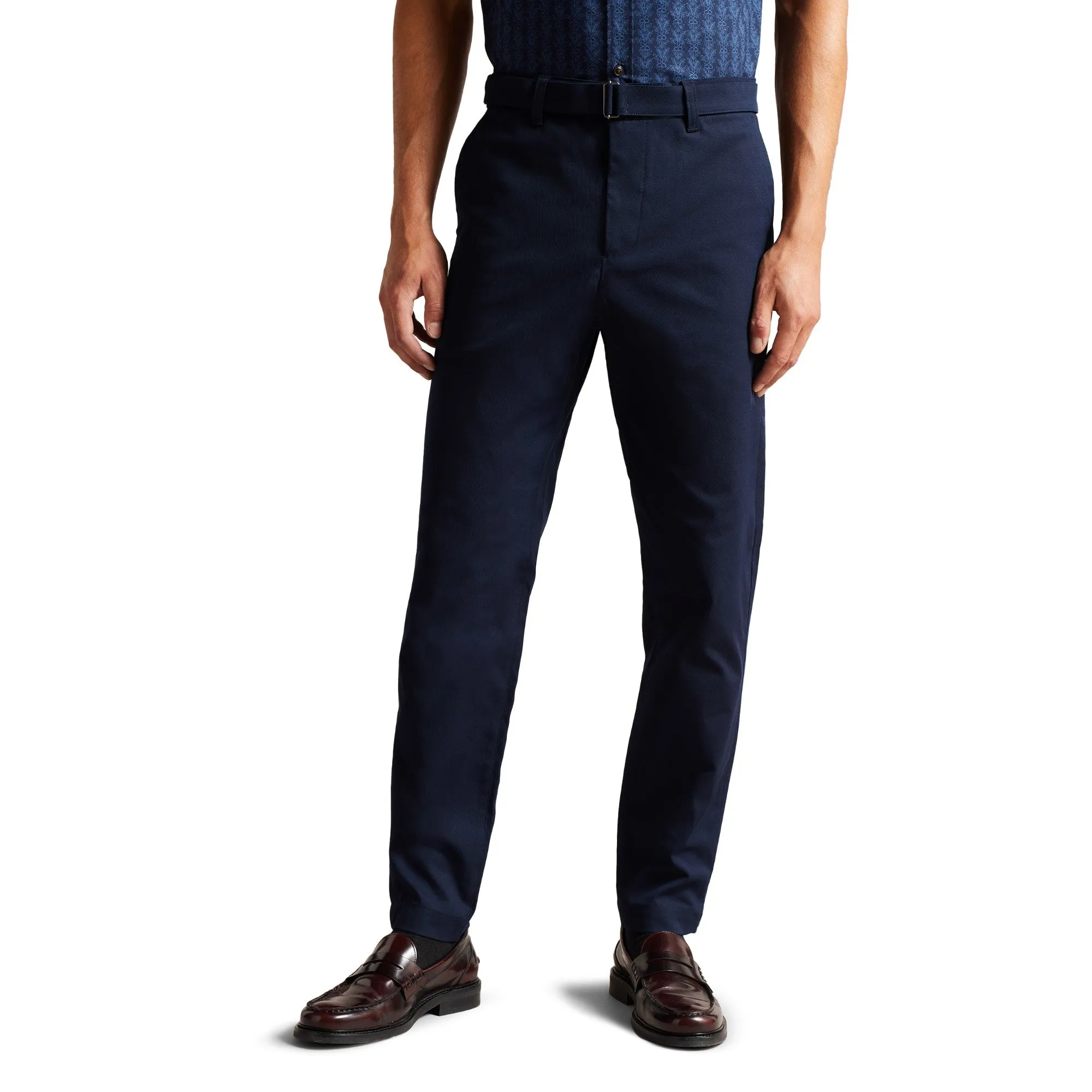 Men Mmt-Quarts-Halden Tapered Fit Chino - Navy