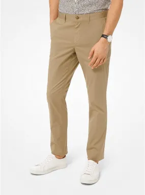 MICHAEL KORS MENS Slim-Fit Washed Poplin Chinos