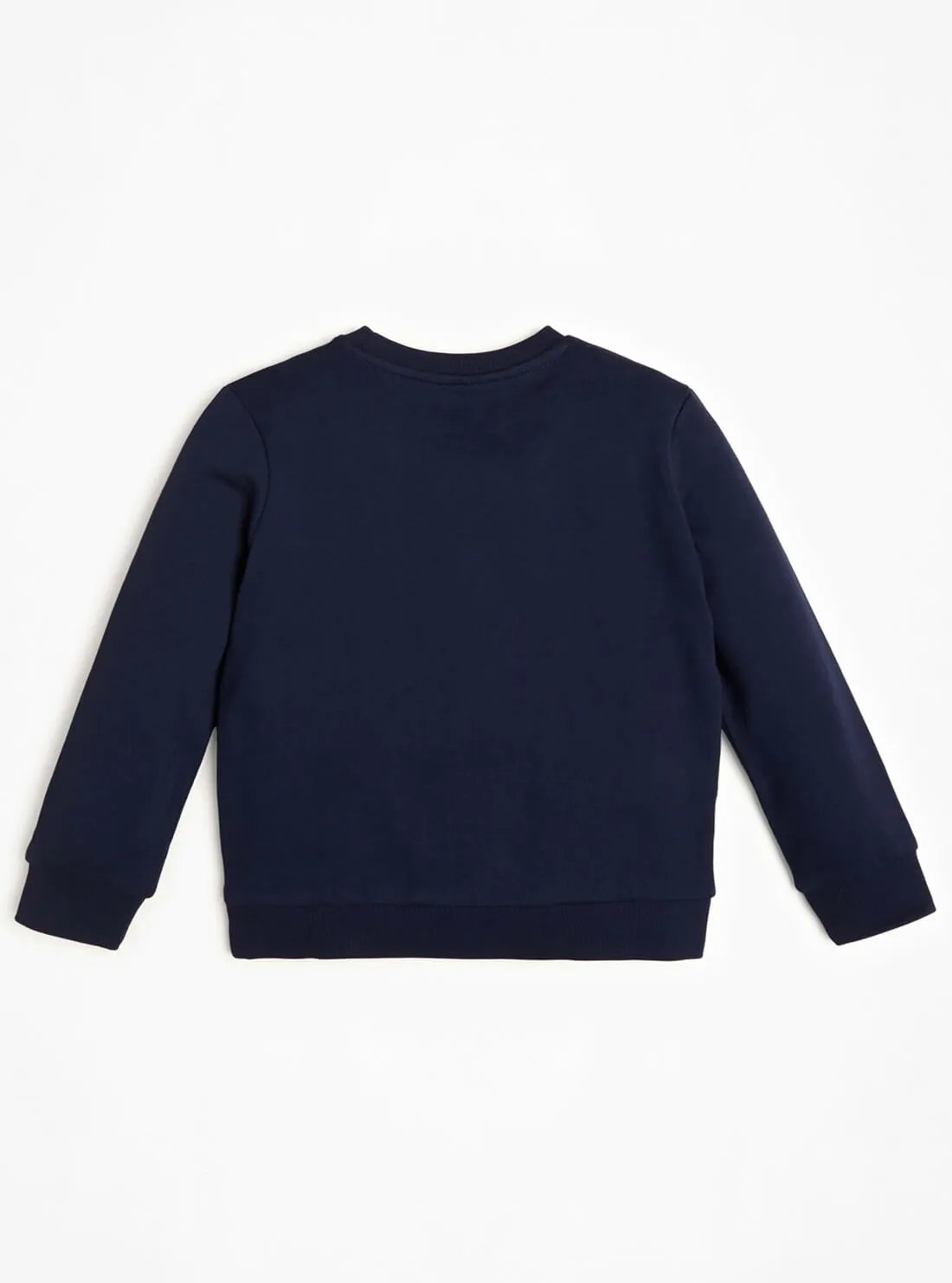 Navy Blue Logo Fleece Jumper (2-7)