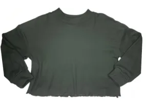 Olive Fleece Sweater