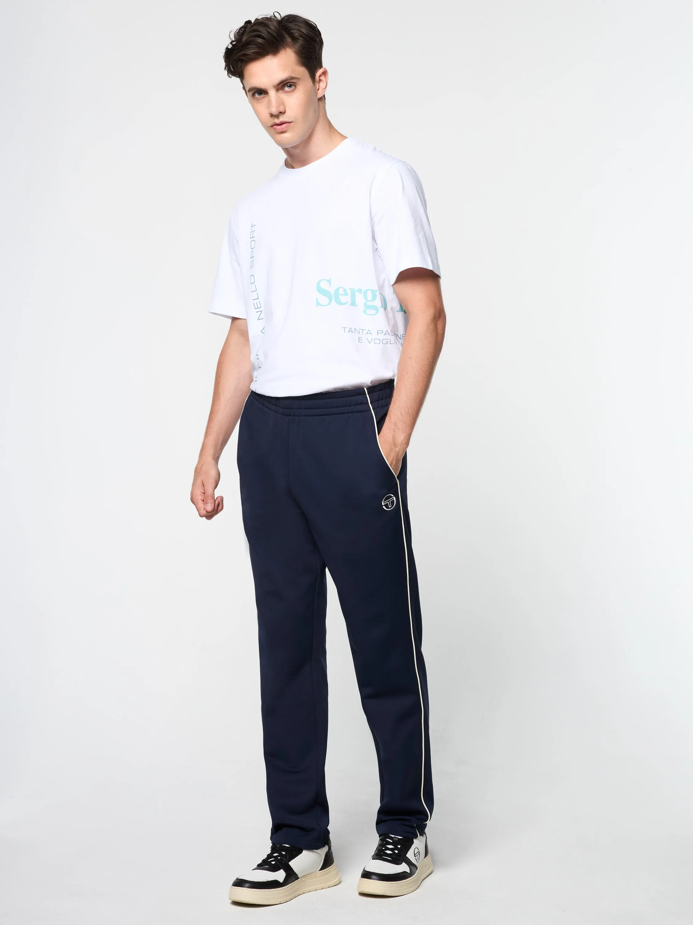 Olmi Track Pant- Maritime Blue