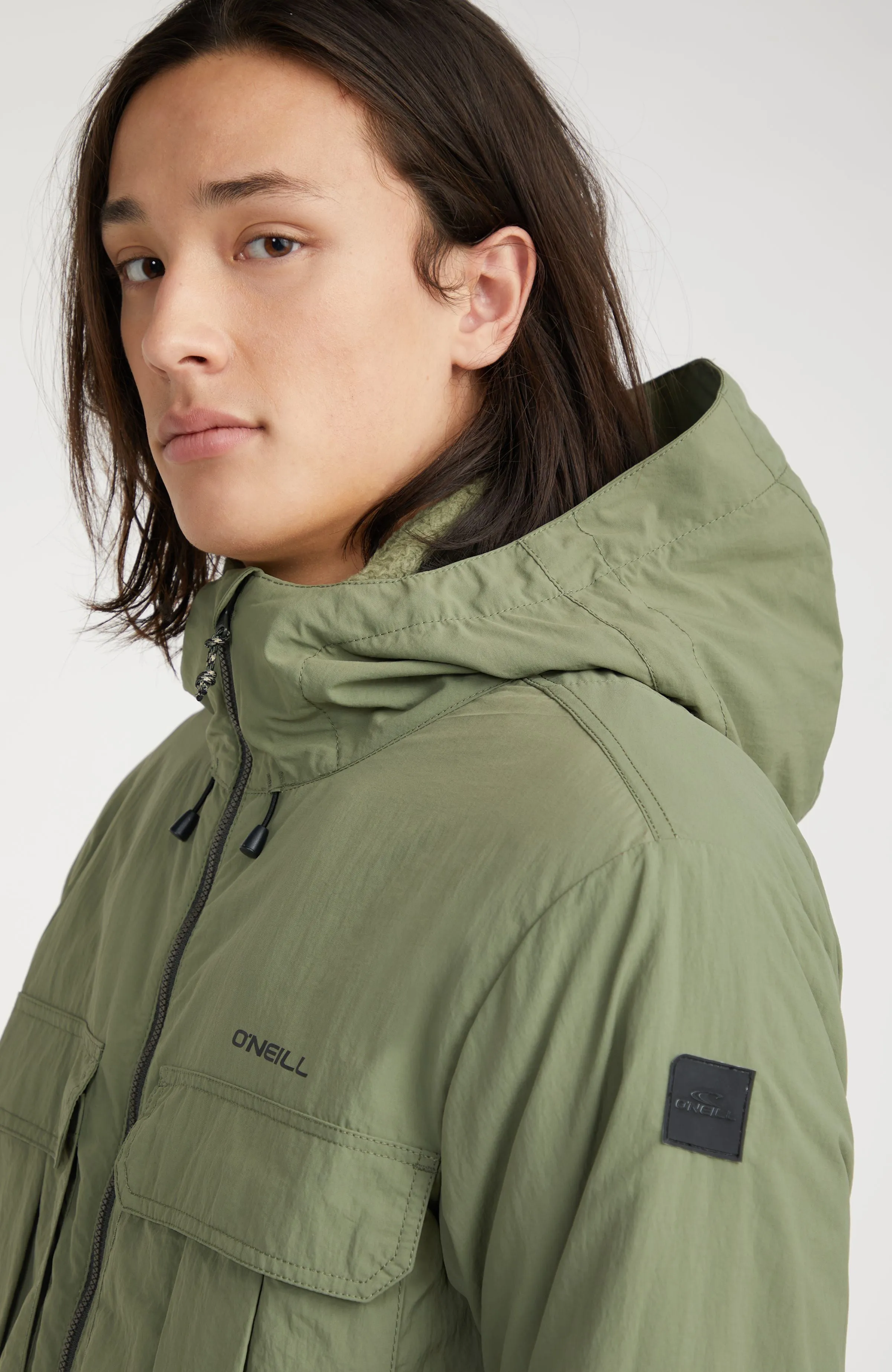 O'Neill TRVLR Series Track Jacket | Deep Lichen Green