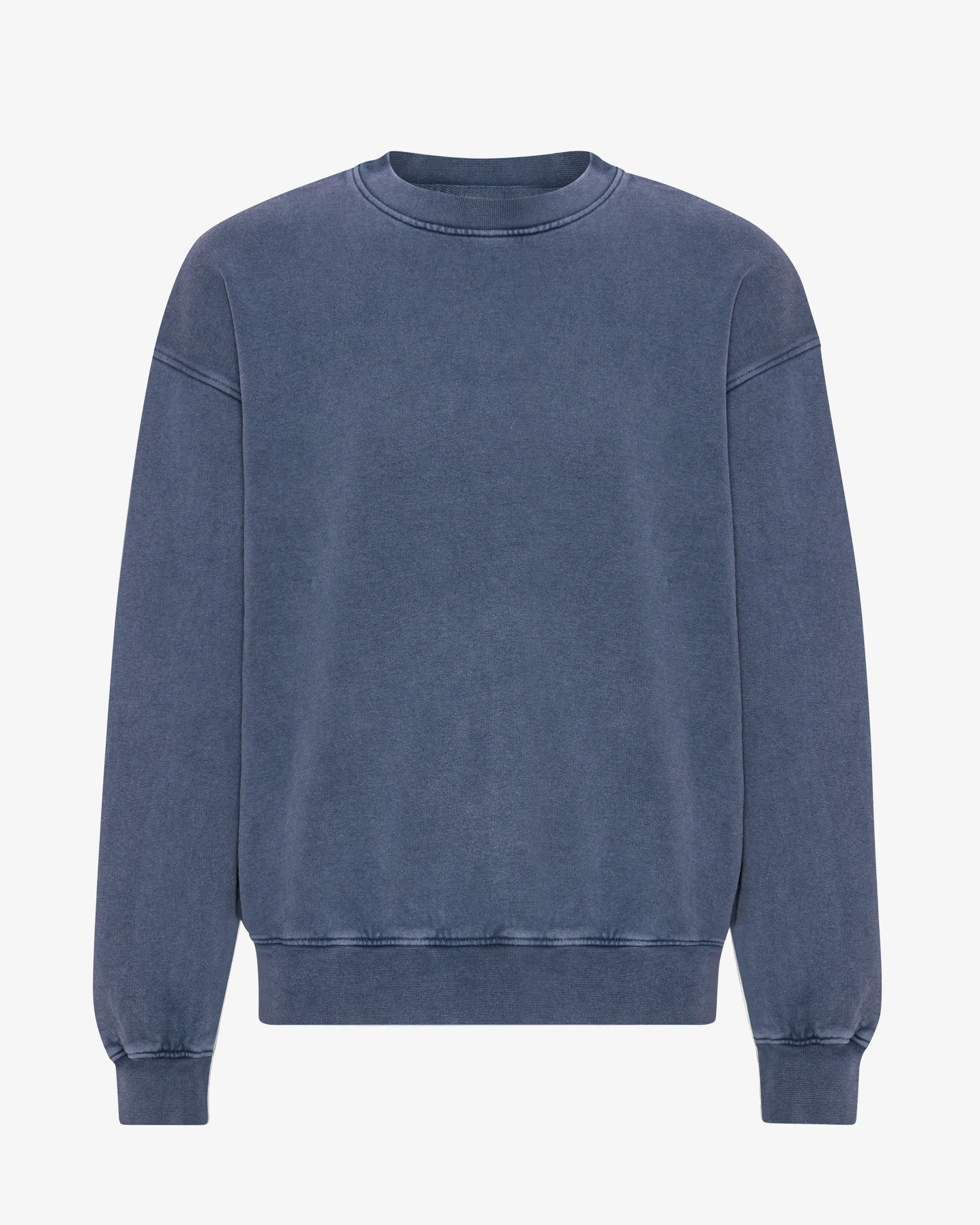 Organic Oversized Crew - Neptune Blue