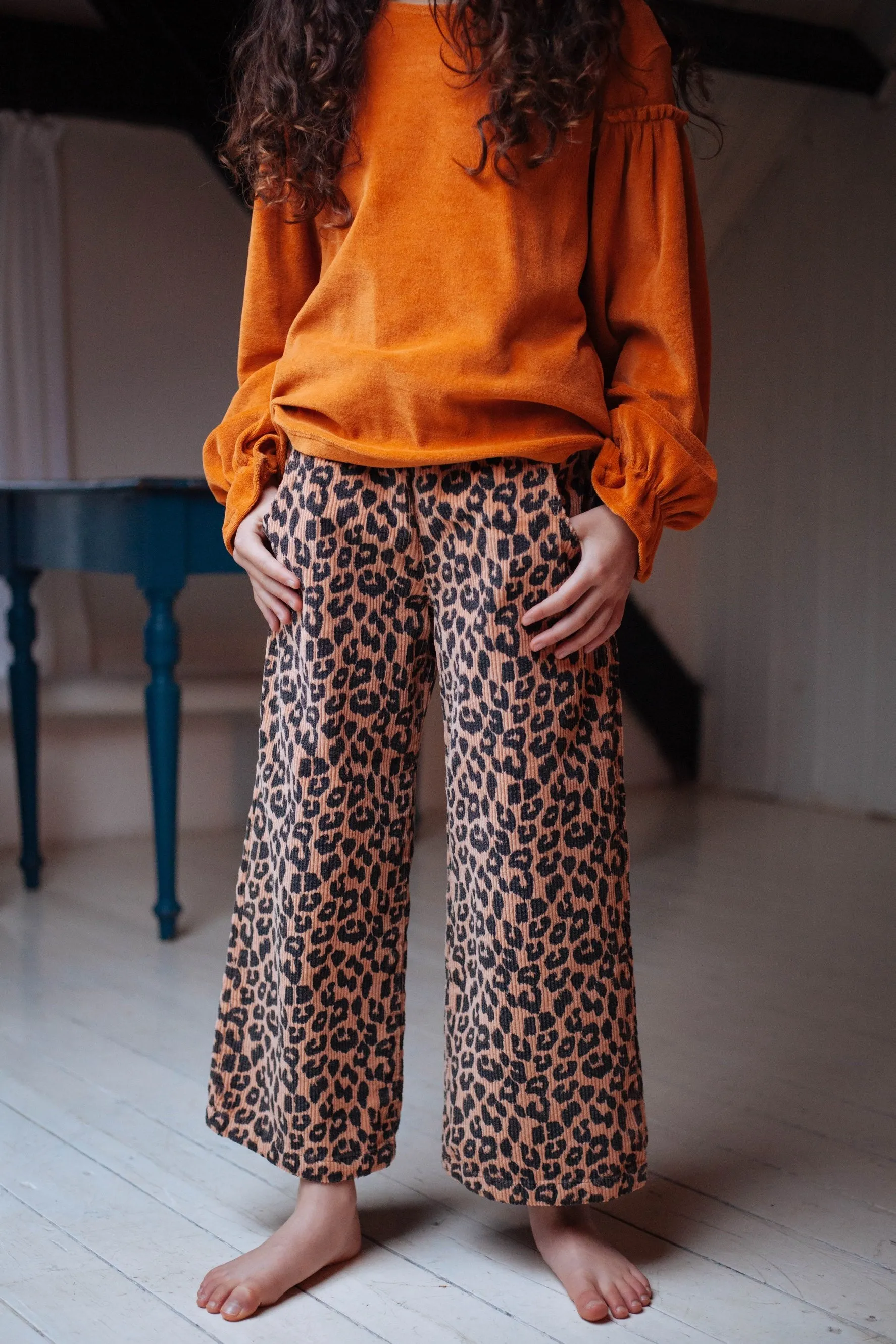 Pants Bella Corduroy Caramel Swirl