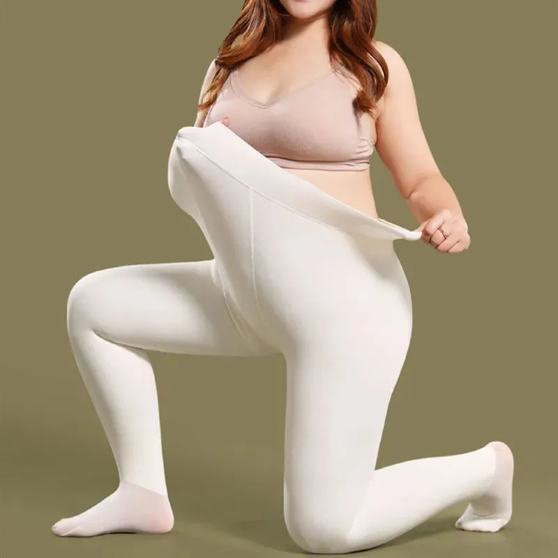 Plus Size Warm Pantyhose Ballet Tights