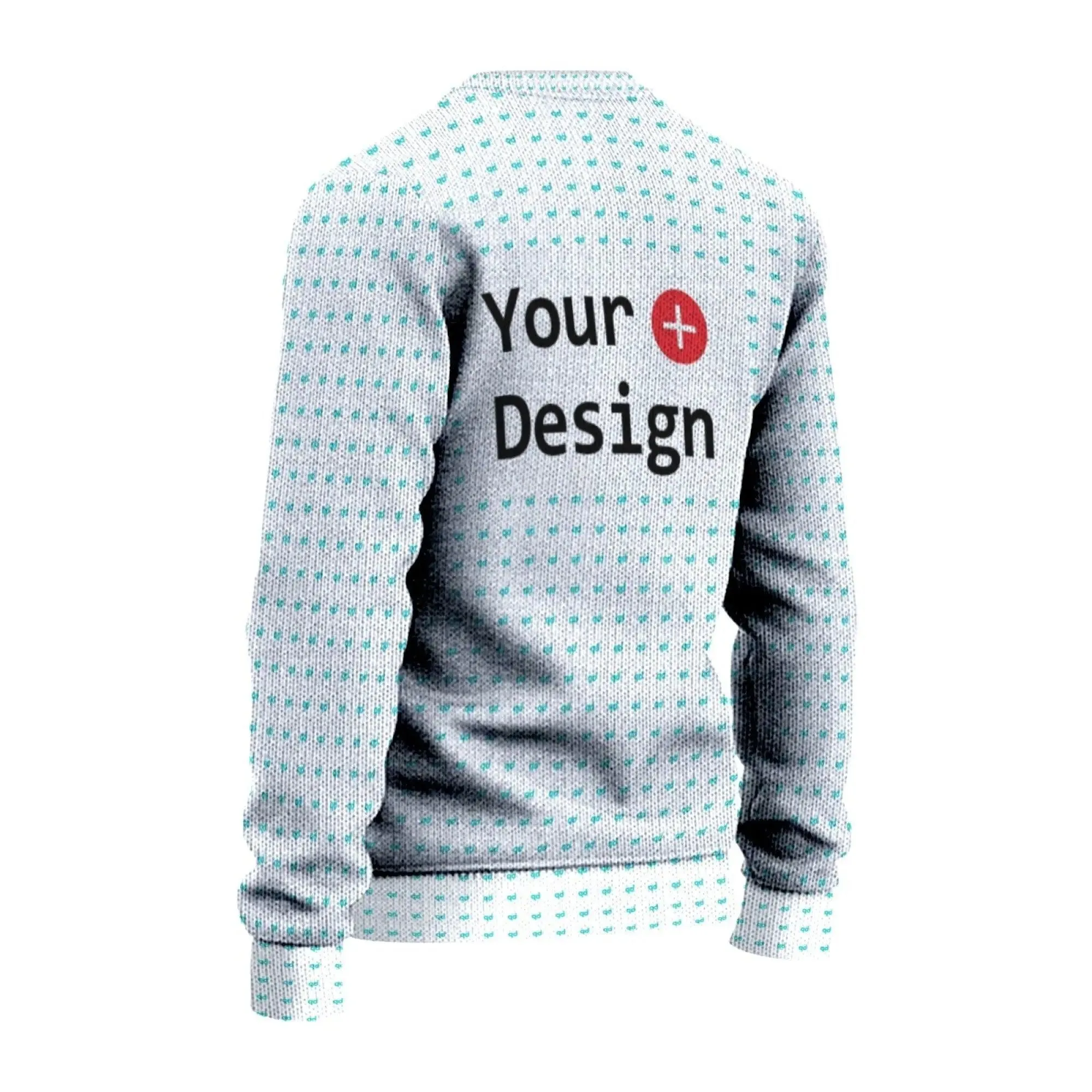 POD - Customized Air Layer Crew Neck Sweatshirt