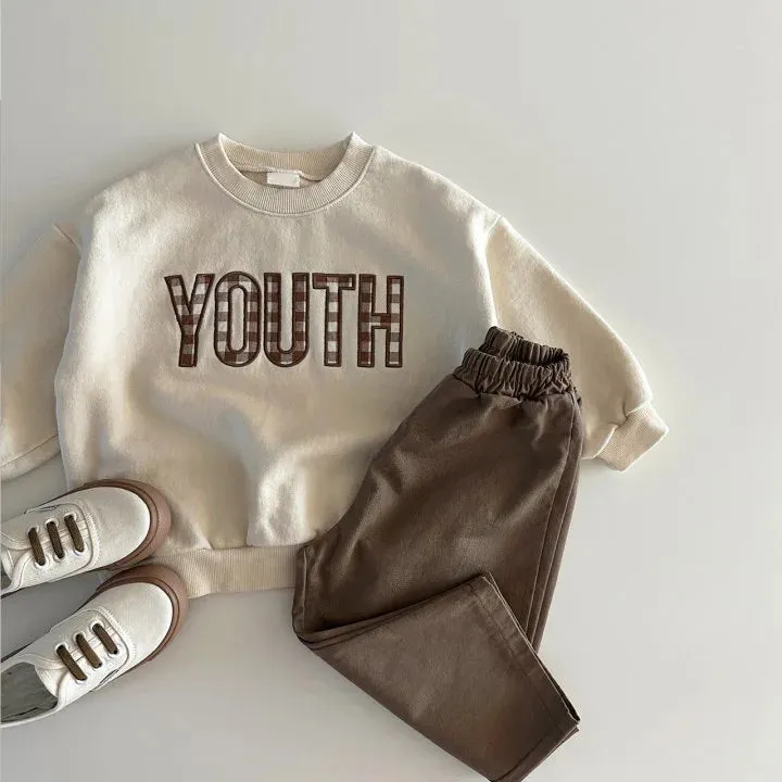 "YOUTH" Casual Sweatshirt