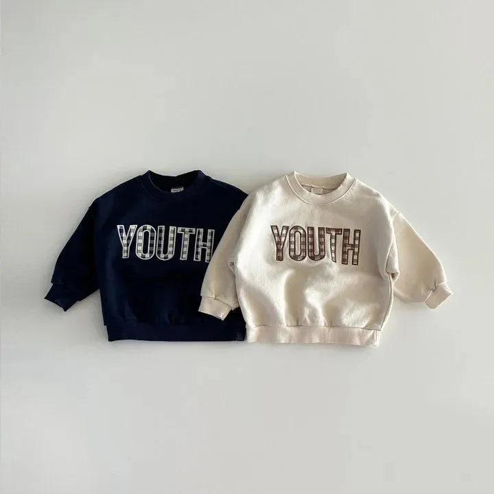 "YOUTH" Casual Sweatshirt