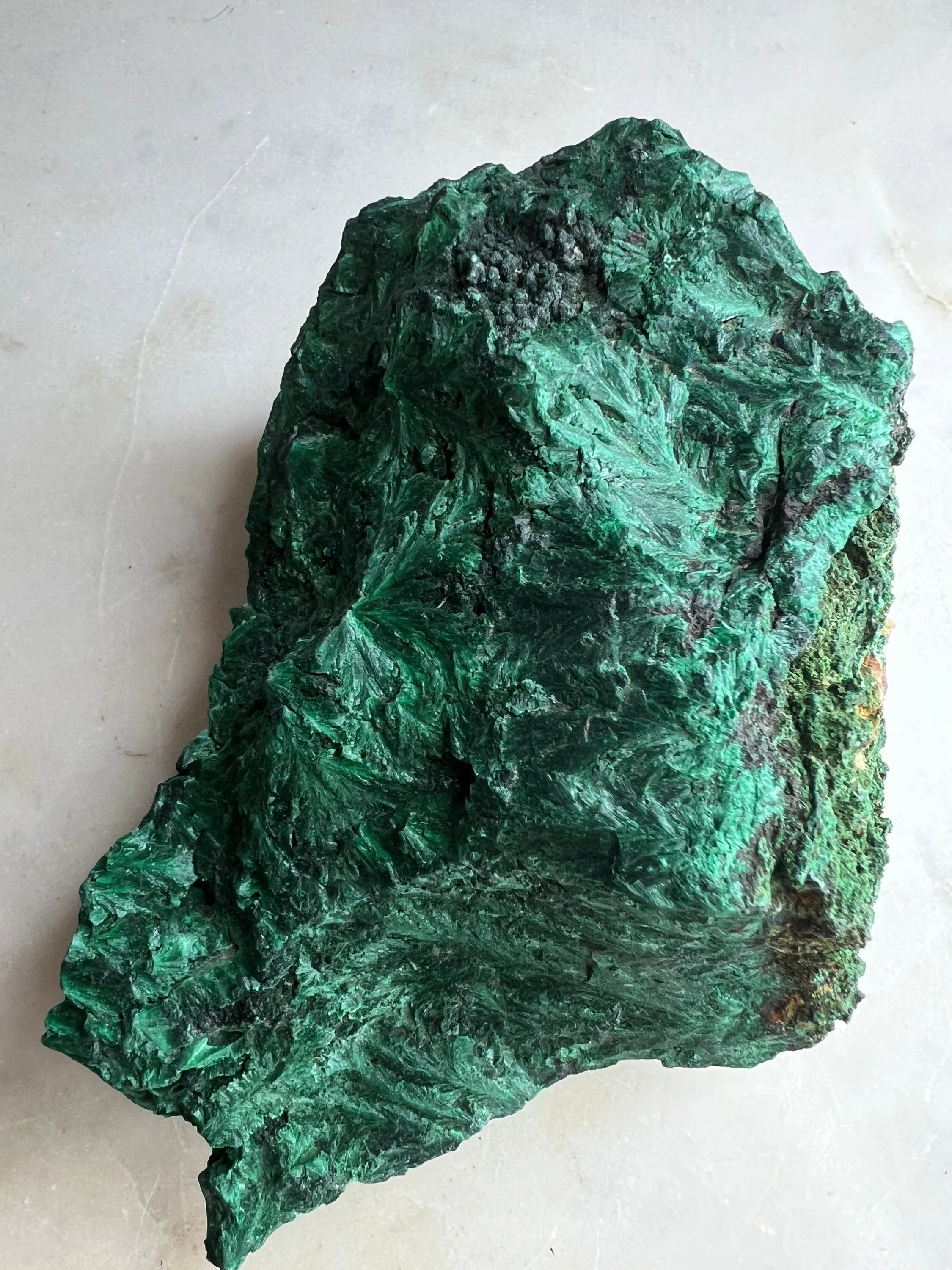 Raw malachite 1lb 10oz