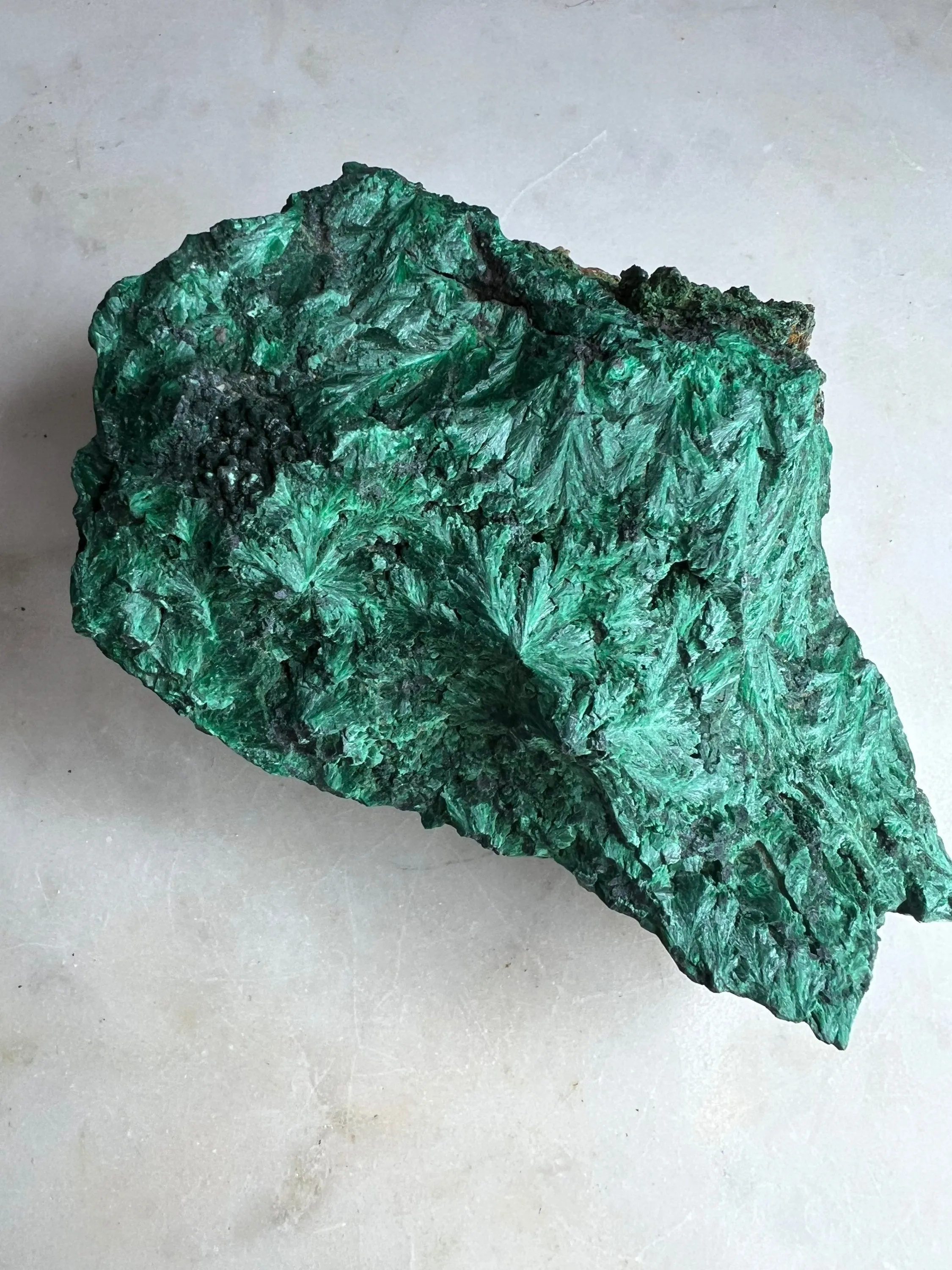 Raw malachite 1lb 10oz