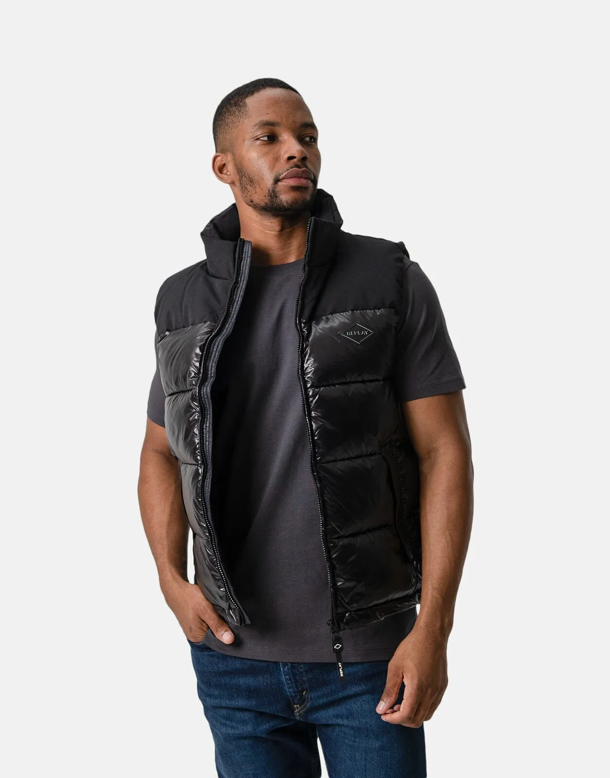 Replay Light Weight Puff Gilet