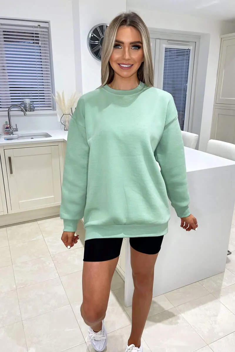 Sage Oversized Sweatshirt