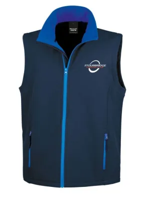 SCC Navy Soft Shell Gilet