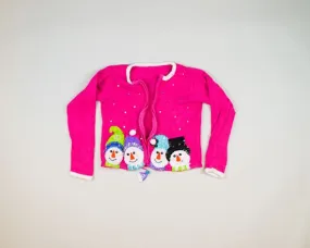 Snowman Heads-X-Small Christmas Sweater