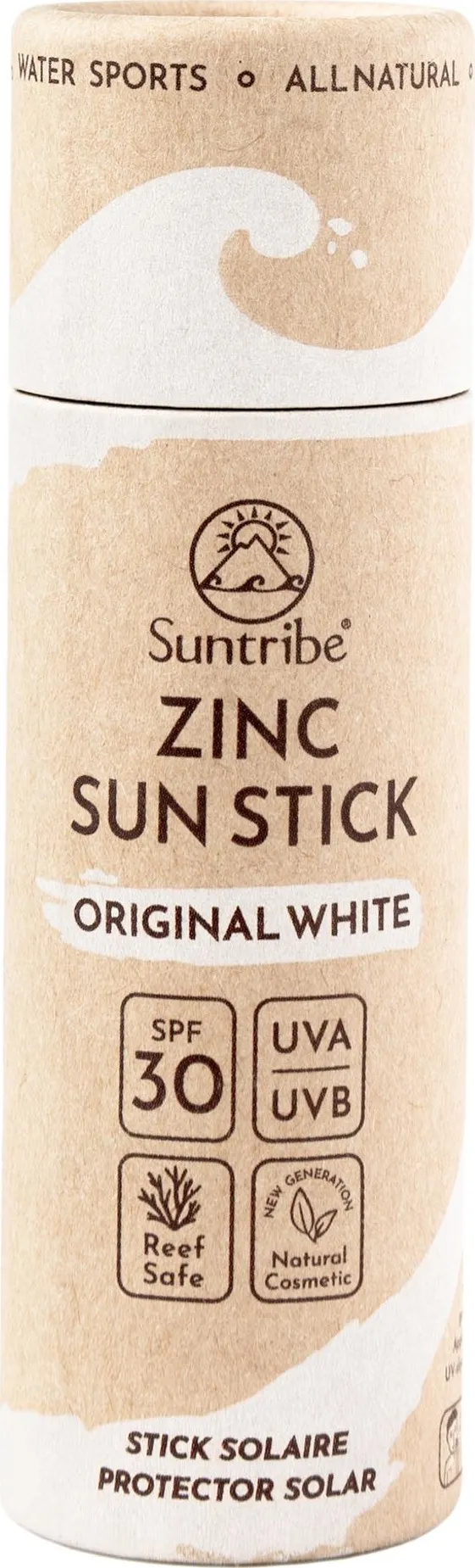 Suntribe Natural Mineral Zinc Sun Stick SPF 30 White | Buy Suntribe Natural Mineral Zinc Sun Stick SPF 30 White here | Outnorth