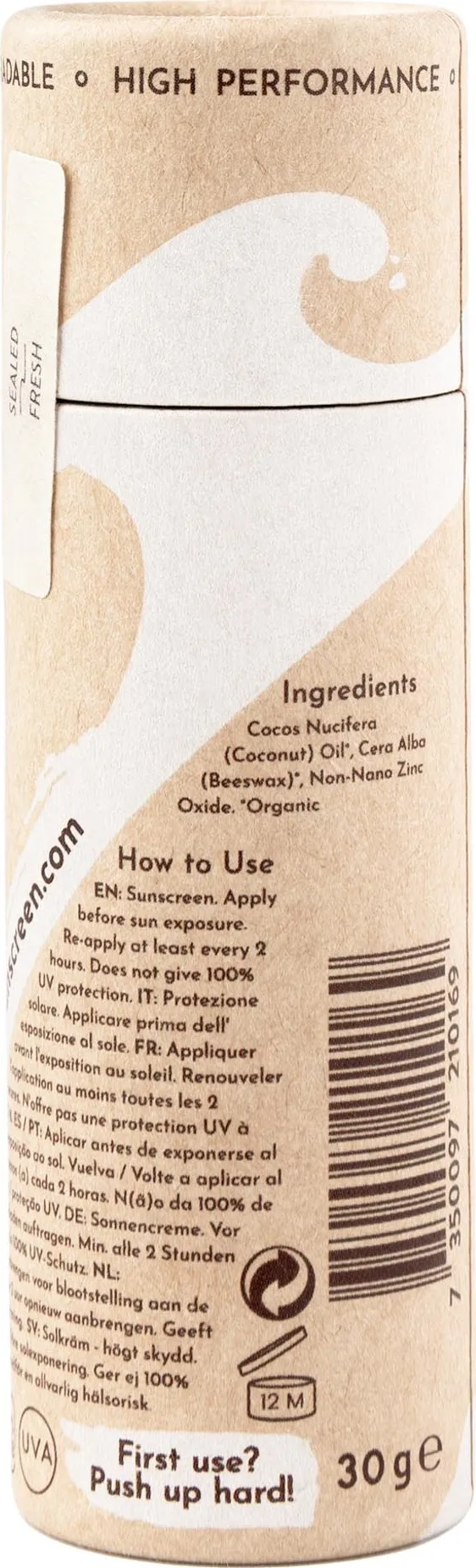 Suntribe Natural Mineral Zinc Sun Stick SPF 30 White | Buy Suntribe Natural Mineral Zinc Sun Stick SPF 30 White here | Outnorth