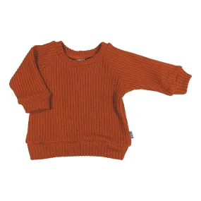 Sweater Big Knit Cognac