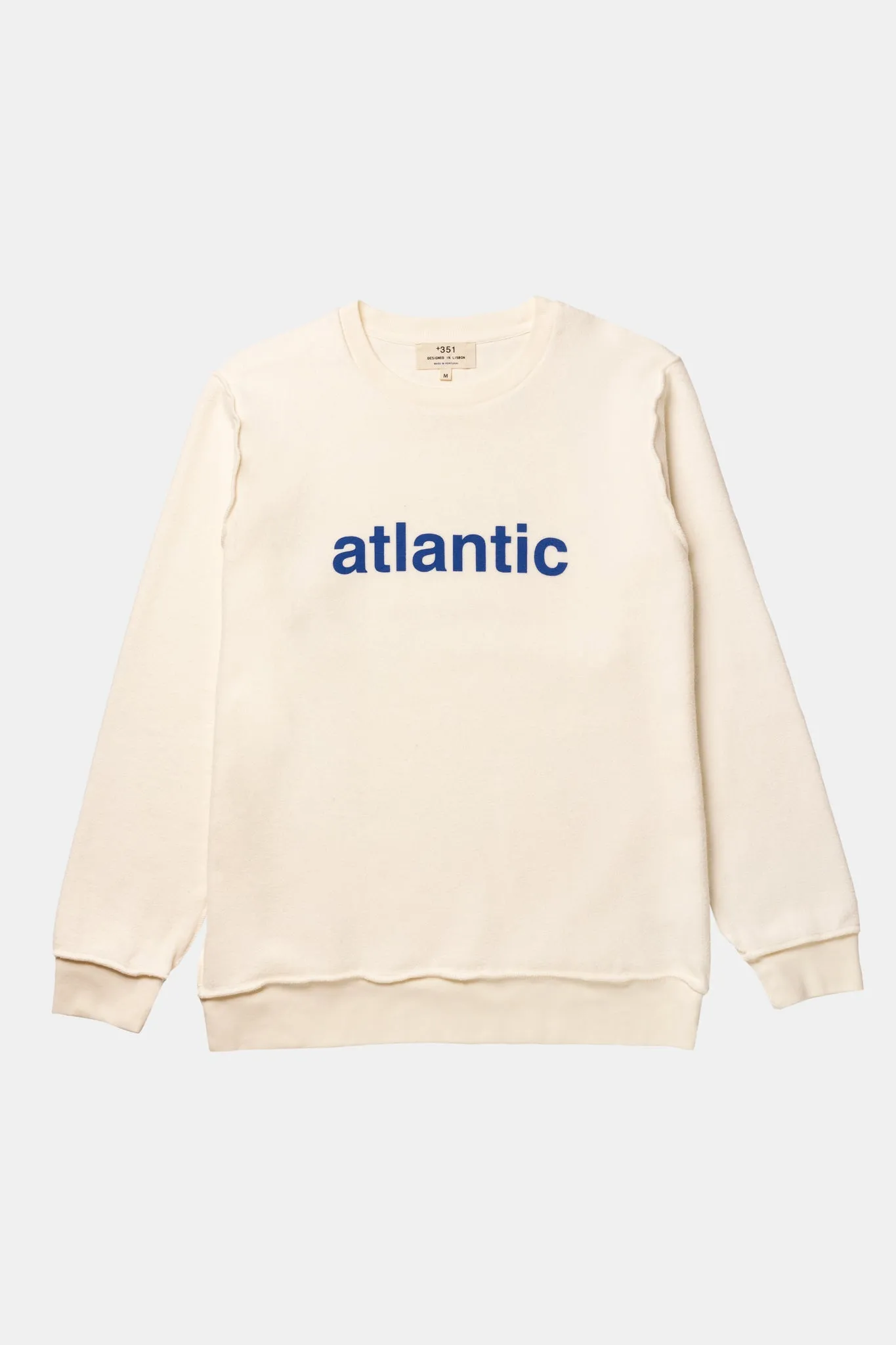 SWEATSHIRT INSIDE OUT ATLANTIC CRU/STEEL BLUE