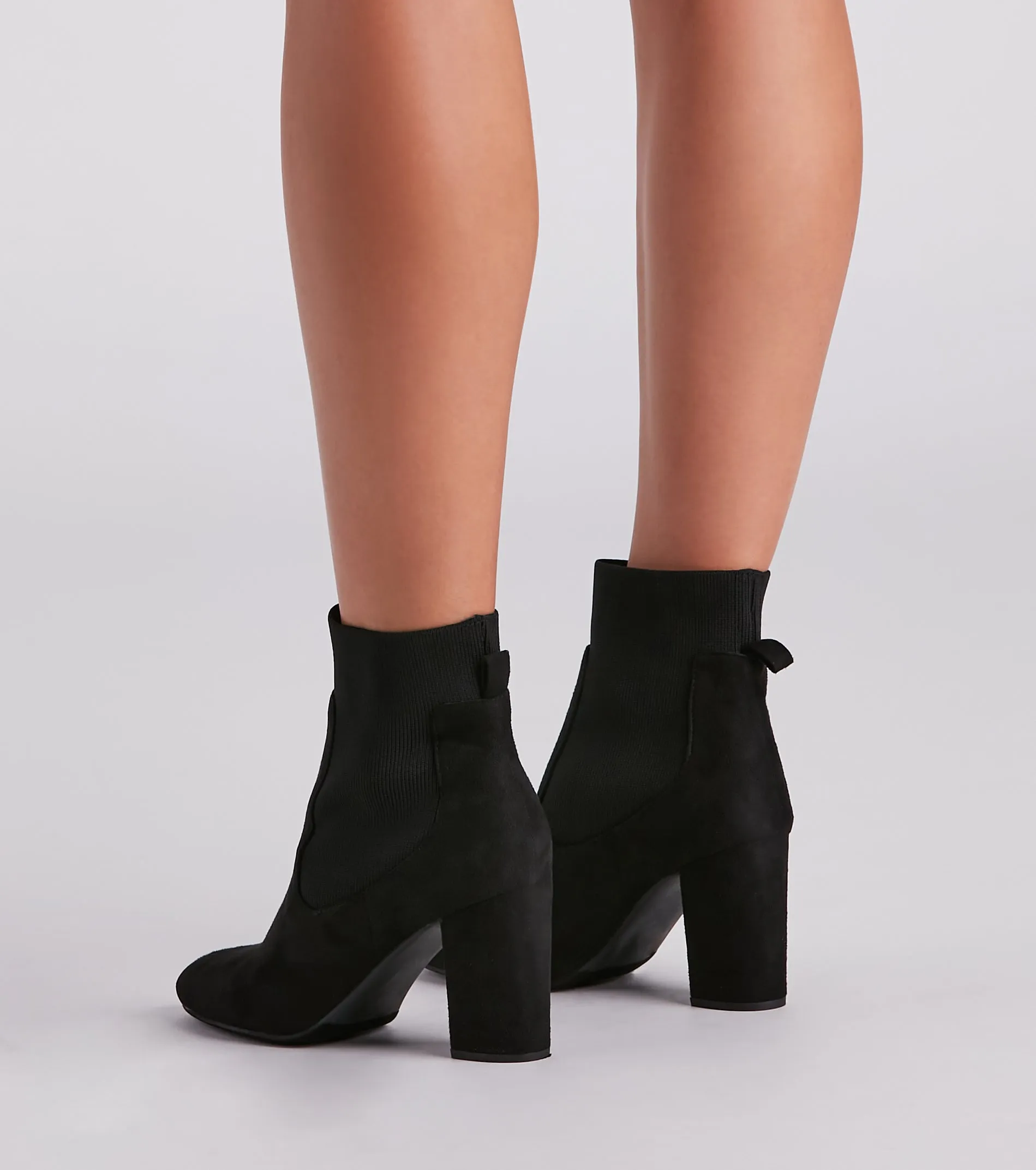 Trendy Staple Basic Sock Booties