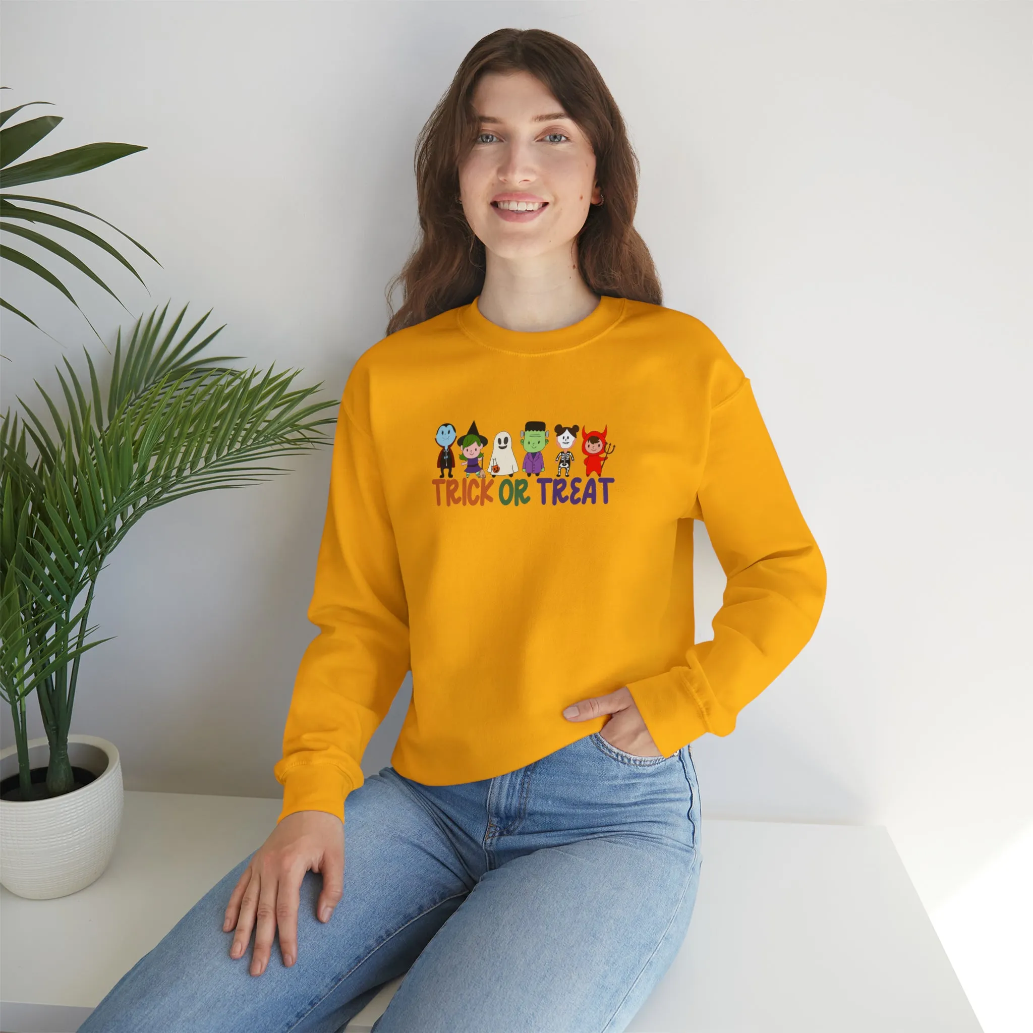 Trick or Treat Unisex Heavy Blend™ Crewneck Sweatshirt