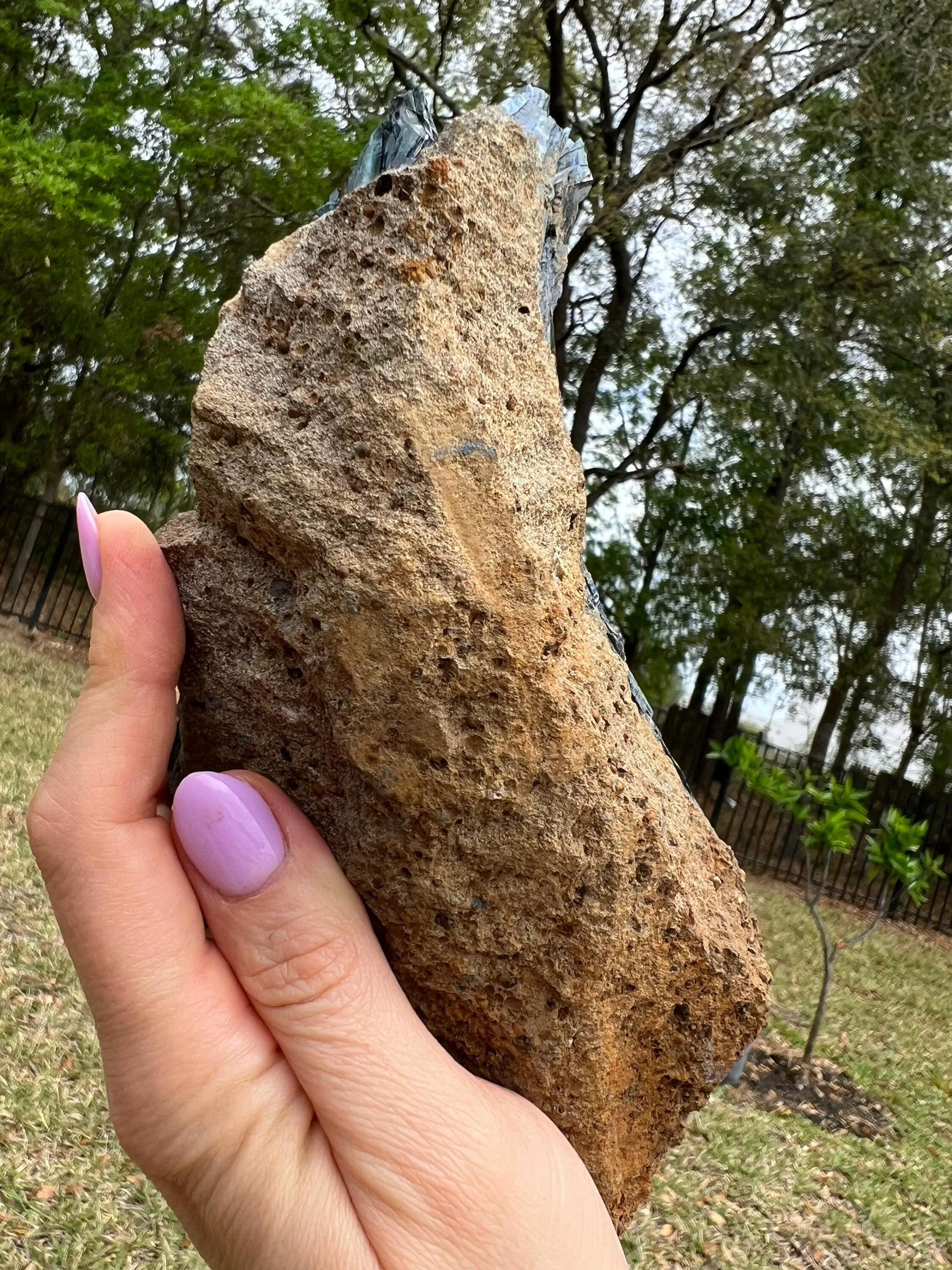 Vivianite cluster 2pounds 8oz